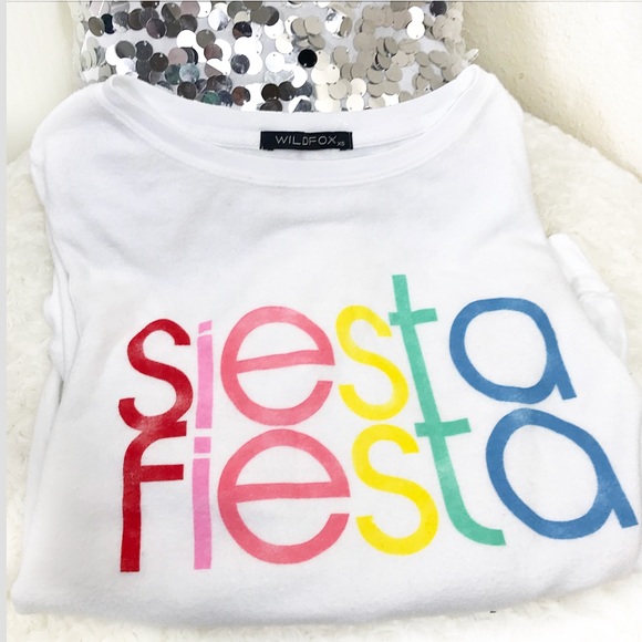 Wildfox Sweaters - [Wildfox] Siesta Fiesta Pullover XS BBJ White